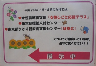 展示の様子（1）