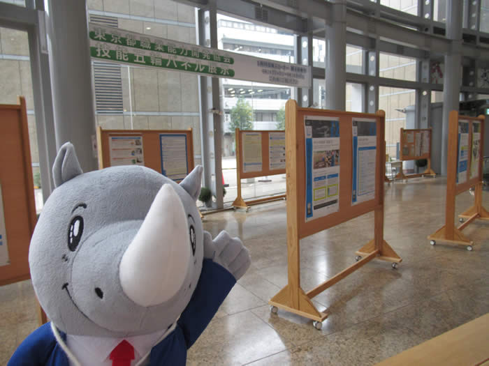 展示の様子（1）